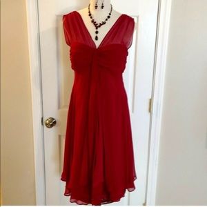 Donna Ricco Red Dress